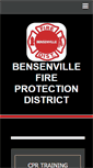 Mobile Screenshot of bensenvillefpd.org